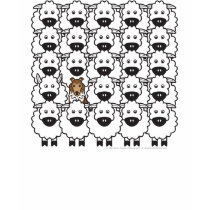 Shetland Sheepdog in the Sheep T Shirt
