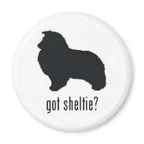 Shetland Sheepdog Fridge Magnet