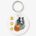 Shetland Sheepdog (merle) Boo keychains by GreyWolfCreation Shetland Sheepdog (merle) Boo keychains