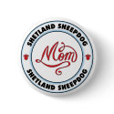 SHETLAND SHEEPDOG mom button