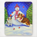 Shetland Sheepdog Mouse Pad mousepads by Dogartist Shetland Sheepdog Mouse Pad mousepads