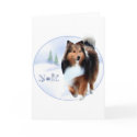 Shetland Sheepdog Noel cards