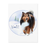 Shetland Sheepdog Noel Post Cards