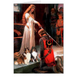 Shetland Sheepdog Pair - The Accolade Greeting Card