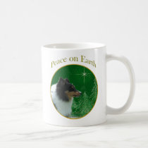 Shetland Sheepdog Peace mugs