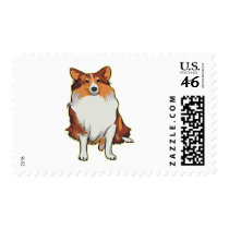 Shetland Sheepdog postage