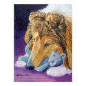 Shetland Sheepdog Print by Dogartist Shetland Sheepdog Print
