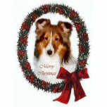 Shetland Sheepdog Sheltie Christmas Gifts Photo Cut Outs