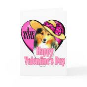 Shetland Sheepdog Sheltie Valentines