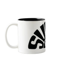 SHF Logo Black Mug Big by superhifirecords SHF Logo Black Mug Big
