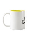 Shh Im Hiding From The Stupid People mugs