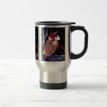 SHH! Snowy Holiday Horse Mugs