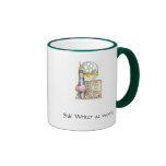 Shh! Writer at Work mug