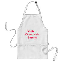 Shhh....Greenwich Secrets aprons