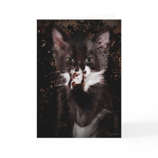 SHHH! Greeting Card card