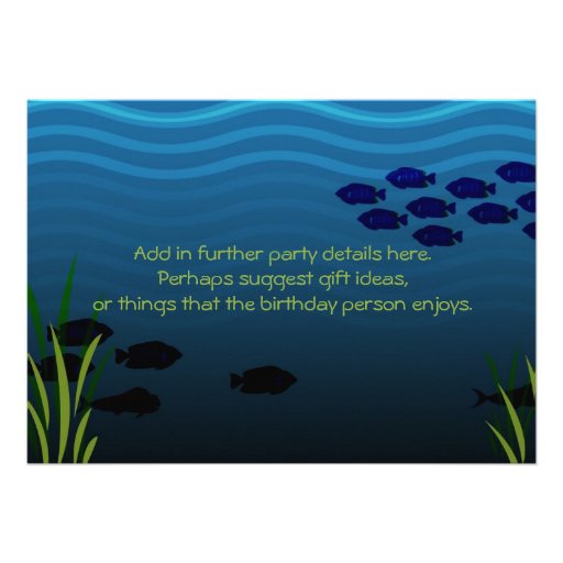 SHHH! It's a Surprise Birthday Party Personalized Invite