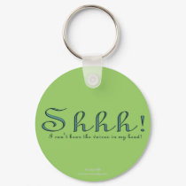 Shhh keychains by gleems Shhh keychains