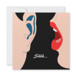 Shhh... Surprise Party Invitation Whisper in Ear