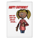 Shhhh! B-day Card