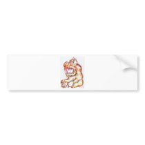 Shi Ruff Ruff Bow Wow Buddha Bumper Stickers