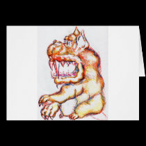 Shi Ruff Ruff Bow Wow Buddha cards