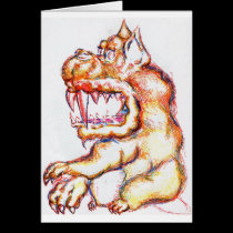 Shi Ruff Ruff Bow Wow Buddha cards