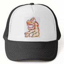 Shi Ruff Ruff Bow Wow Buddha Trucker Hat