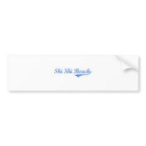 Shi Shi Beach Washington Classic Design Bumper Stickers