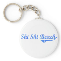 Shi Shi Beach Washington Classic Design Keychains