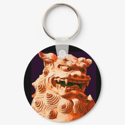 Shi-shi (Mr Nice Guy) Key Chains by maekju