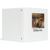 Shiba in a Blanket Binder