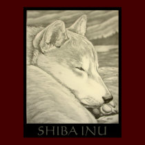 Shiba Inu Art Poster Dog Art Poster Shiba Inu Gift posters