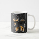 Shiba Inu Black And Tan Coffee Mugs