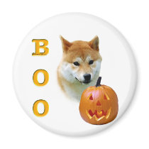 Shiba Inu Boo magnets