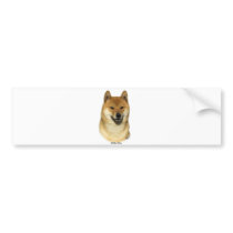 Shiba Inu bumper stickers by TraffordPhotos Shiba Inu bumper stickers