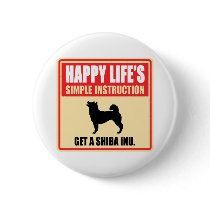 Shiba Inu buttons