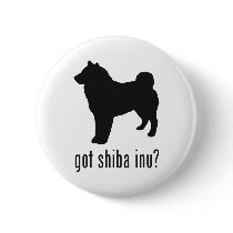 Shiba Inu Button