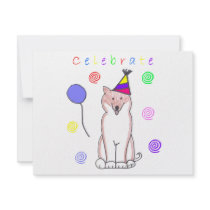 Shiba Inu Celebrate Invite