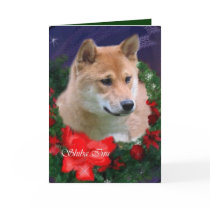 Shiba Inu Christmas Gifts cards