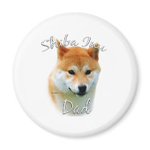 Shiba Inu Dad 2 magnets