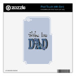 Shiba Inu DAD Decal For iPod Touch 4G