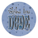 Shiba Inu DUDE Stickers