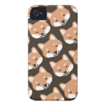 Shiba Inu Faces Iphone 4 Case-mate Cases