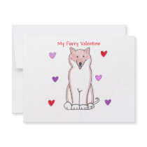 Shiba Inu Furry Valentine invitations by giftsjustforuholiday Shiba Inu Furry Valentine invitations