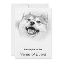 SHIBA INU INVITATIONS