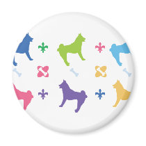 Shiba Inu Refrigerator Magnet
