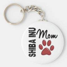 Shiba Inu Mom 2 Keychain