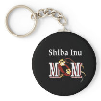Shiba Inu MOM Gifts Keychains