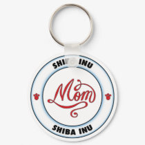 SHIBA INU mom keychains