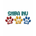 SHIBA INU Mom Paw Print 1 t-shirts
